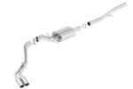 Borla 14 Silv/Sierra 1500 EC Std/CC Short 143.5in WB S-Type Dual Rolled Side Exit Cat-Back Exhaust - Image 3