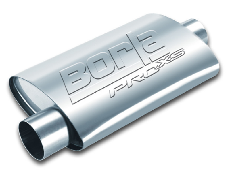0027664194f61f3b29c26d5baad117a2-10 Borla Universal Pro-XS Center/Offset Config. Oval 2.25in (19x4x9.5in Case Size) Muffler - Image 1