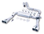 Borla 98-01 CAMARO/TRANS AM 5.7L V8 AT/MT Catback Exhaust Quad Tips - Image 3