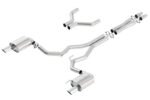 Borla Atak Cat-Back 15-17 Ford Mustang GT 5.0L V8 MT/AT 3in pipe 4in tip - Image 2