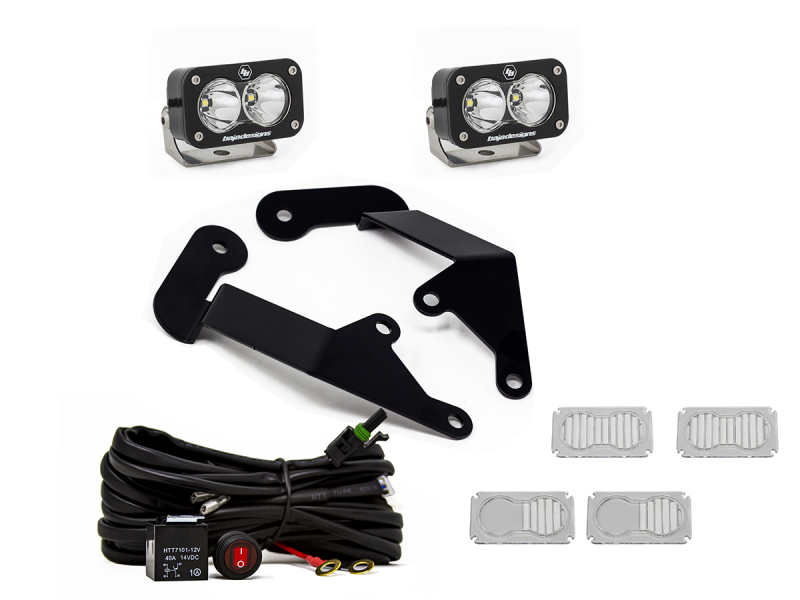 0b958d78875d92837957a57cb72725b1 Baja Designs 21+ Ford Bronco Sport S2 Pro Spot LED Light Pods - Image 1