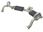aFe MACHForce-Xp 2in 304 SS Cat-Back Exhaust w/Polished Tips 13-16 Porsche Boxster/Cayman 2.7L/3.4L - Image 3