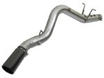 aFe LARGE BORE HD 5in 409-SS DPF-Back Exhaust w/Black Tip 2017 GM Duramax V8-6.6L (td) L5P - Image 2