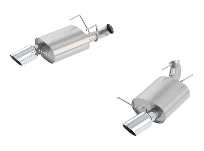 10572887e5424b26851c896f3c718de9 Borla 13-14 Mustang GT/Boss 302 5.0L V8 RWD Single Split Rr Exit S-Type Exhaust (rear section only) - Image 1