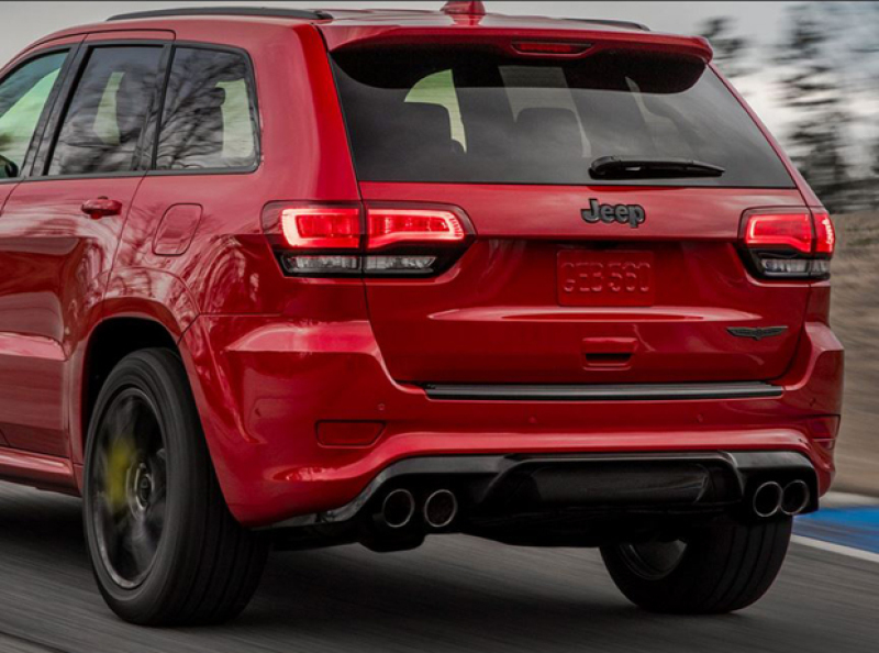 12a6d96c82fa890824ad7b717e50a183L-2 Borla 2018+ Jeep Grand Cherokee TrackHawk 6.2L V8 AWD 3in ATAK CatBack Exhaust (Uses Factory Tips) - Image 1
