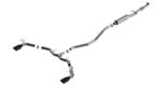 Borla 2023 Integra/22-23 Civic Si 1.5L 4 CYL. MT FWD 4DR 2.50in S-Type Catback Exhaust Black Chrome - Image 2