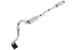 Borla 15-17 F-150 2.7L/ 3.5L EcoBoost/ 5.0L V8 4in. Tip Side Exit S-type Exhaust Black Chrome - Image 2