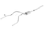 Borla 14 Silv/Sierra 1500 EC Std/CC Short 143.5in WB S-Type Single Split Rear Exit Cat-Back Exhaust - Image 2