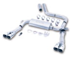 Borla 98-01 CAMARO/TRANS AM 5.7L V8 AT/MT Catback Exhaust Quad Tips - Image 2