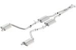 Borla 2015 Dodge Challenger 3.6L V6 S-TYPE Catback Exhaust No Tips Factory Valance - Image 3