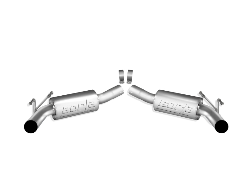 1fce095dd3a55cc5334ed419da6ab82a Borla 10-11 Chevy Camaro SS Coupe/Convertible 6.2L 8cyl SS S-Type Exhaust (REAR SECTION ONLY) - Image 1