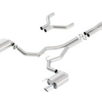Borla Atak Cat-Back 15-17 Ford Mustang GT 5.0L V8 MT/AT 3in pipe 4in tip