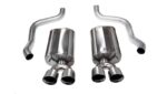 Corsa 2016-2019 Cadillac CTS V 6.2L V8 2.75in Black Xtreme Axle-Back Exhaust - Image 4