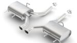 Borla 11-14 CTS Coupe V6 3.6L AT RWD/AWD Dual Ctr Rear Exit Touring Exhaust (REAR SECTION ONLY) - Image 2