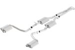 Borla 15-16 Dodge Charger R/T 5.7L No Tip Use Factory Valence Single Split Rear Exit ATAK Exhaust - Image 3