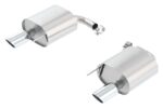 Borla S Type Rear Section 15-17 Ford Mustang 2.3L EcoBoost MT/AT 2.25in pipe 4in tip - Image 3