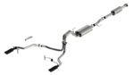 Borla F-150 2021 3.3L CC SB EC STB XL/XLT/Lariat/KR/Plnm/LTD 3/2.25 SRE Cat-Back ATAK Black CHR Tips - Image 2