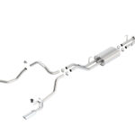Borla 14-15 Toyota Tundra 4.6L/5.7L Crew Max SB DC SB Touring Cat Back Exhaust Dual Split Rear Exit