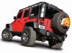 Borla 12-16 Jeep Wrangler 3.6L AT/MT 4DR 4WD S SQ RL AC SR 2.5in 2in TIP 3.5inx3.28in Black Chrome - Image 5