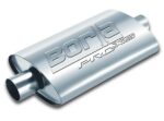 Borla Universal 4in x 9-1/2in x 14in Oval Center/Offset 3in Inlet/Outlet ProXS Muffler - Image 4