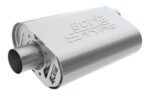 Borla CrateMuffler Big Block Chrysler/Dodge/Plymouth (Mopar) Offset/Offset 14inx4.35inx9in Muffler - Image 2