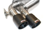 Borla 19 Chevrolet Silverado/GMC Sierra 1500 6.2L SS Touring Catback Exhaust - Carbon Fiber Tips - Image 2