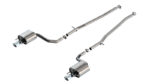 Borla 16-17 Lexus IS200T / 18-24 Lexus IS300 2.25in S Type Cat Back 4.25in Tip - Stainless Steel Tip - Image 4