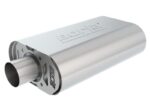 Borla CrateMuffler SBF 289/302 2.5 inch Offset/Center 14in x 4.35in x 9in Oval Muffler - Image 2