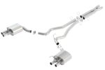 Borla 15-16 Ford Mustang Shelby GT350 5.2L ATAK Cat Back Exhaust (Uses Factory Valence) - Image 3