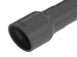 Borla 18-19 Jeep Wrangler JL/JLU 2.0L 4Cyl 2DR/4DR Axle Back Exhaust ATAK w/ 2.5in Tips - Black - Image 3