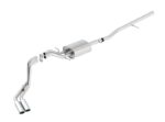 Borla S-Type Cat-Back 14 Sierra 1500 Ext. Cab Stnd Bed/CC Short Bed 143.5in WB Side Exit Exhaust - Image 2