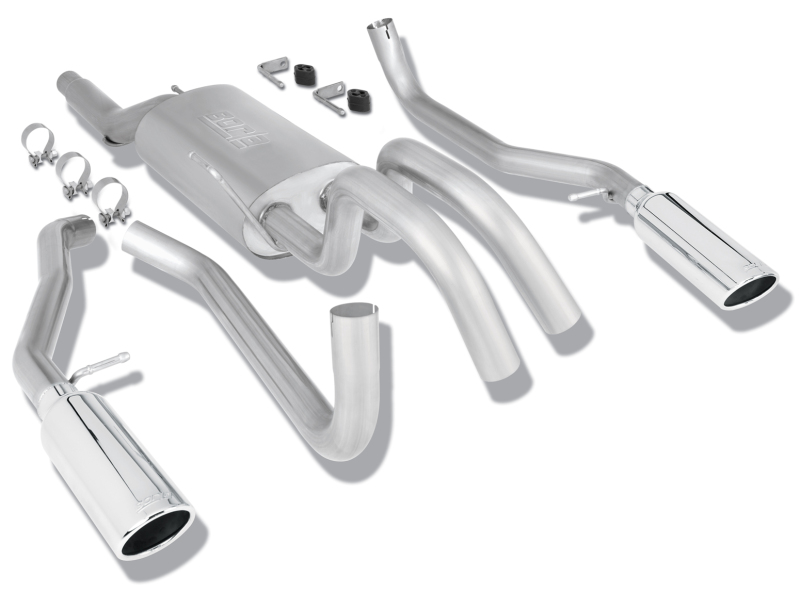 44171f1cedf4ff70d385439b8e50933b-13 Borla 09 Ford F-150 Stainless Steel Touring Style Catback Exhaust - Image 1