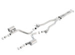 Borla 2015 Dodge Challenger Hellcat 6.2L V8 ATAK Catback Exhaust No Tips Factory Valance - Image 2
