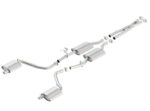 Borla 15-16 Dodge Charger 3.6L V6 S-Type Cat Back Exhaust (Uses Factory Valence) - Image 2