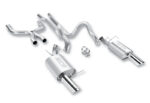 Borla 2011-2012 Mustang GT 5.0L 8cyl 6spd RWD Agressive ATAK Catback Exhaust - Image 2