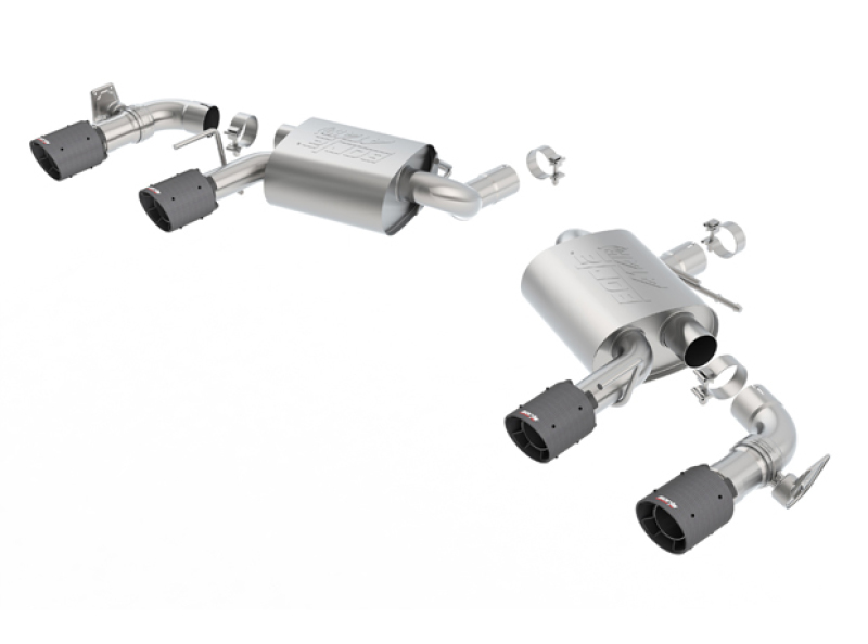 4ecb10665caef2c7dc91e299dc1e2810 Borla 2016 Chevy Camaro SS V8 AT/MT ATAK Rear Section Exhaust with Dual Mode Valves - Image 1