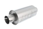 Borla S-Type Muffler 2.5in Inlet/Outlet 5in Round x 10in w/Notch - Image 3