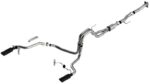 Borla F-150 2021 5.0L 2dr RC SB (122.8 WB) XL/XLT 3/2.25 SRE Cat-Back ATAK Black Chrome Tips - Image 2