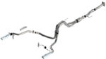 Borla F-150 2021 5.0L 2dr RC SB (122.8 WB) XL/XLT 3/2.25 SRE Cat-Back ATAK Chrome Tips - Image 2