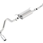 Borla 2016 Toyota Tacoma 3.5L V6 Auto 4DR CC SB S-Type 2.5in Single Left Rear Exit 4in Tip Exhaust
