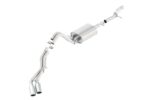 Borla Touring Cat Back 15-16 Chevy Tahoe 5.3L V8 2.75in, 2.25in Dual Same Side Exit 4in Tips - Image 3