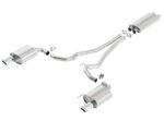 Borla 15-16 Ford Mustang GT / Convertible 5.0L AT/MT EC-Type CB SS Single Round Rolled Tips Exhaus - Image 3