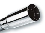 Borla Universal Polished Tip Single Round Intercooled (inlet 2 1/4in. Outlet 2 1/2in) - Image 3