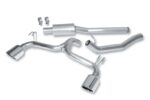 Borla 09-15 Mitsubishi Lancer Ralliart 2.0L 4cyl MT 6spd AWD Catback Exhaust - Image 2