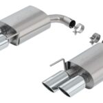 Borla 2018 Ford Mustang GT 5.0L AT/MT 2.5in S-Type Exhaust w/o Valves (Rear Section Only)