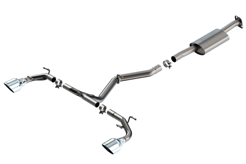 5bb9152ac2a6535805b34574b89c1532L Borla 22-23 Subaru BRZ/Toyota GR86 2.4L RWD AT/MT S-Type Catback Exhaust - Polished Tips - Image 1