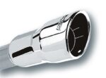 Borla 3in Inlet 4.25in Round Rolled Angle Cut x 4in Long Universal Exhaust Tips - Image 3