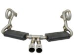 aFe MACHForce-Xp 2in 304 SS Cat-Back Exhaust w/Polished Tips 13-16 Porsche Boxster/Cayman 2.7L/3.4L - Image 2