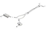 Borla 14-15 Camaro 3.6L V6 Single Split Rear Exit Touring Catback Exhaust - Image 2