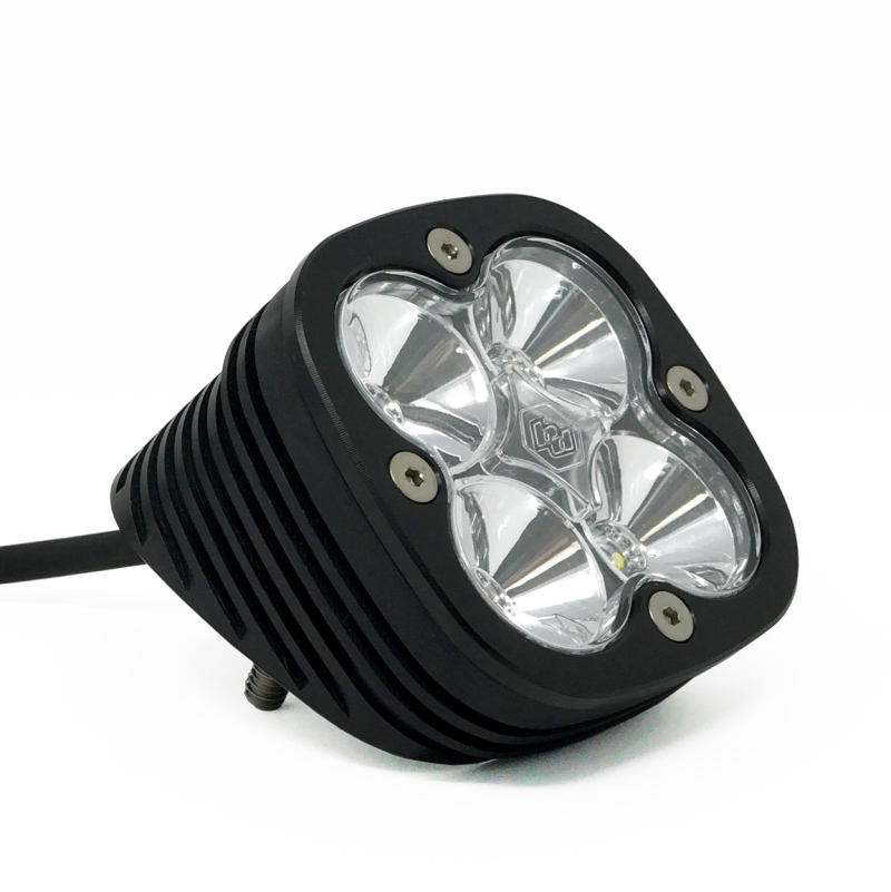 63726afdf95f382c5e156058a1898ab9 Baja Designs Squadron Pro Series Black Flush Mount Work/Scene Pattern LED Light Pod - Clear - Image 1